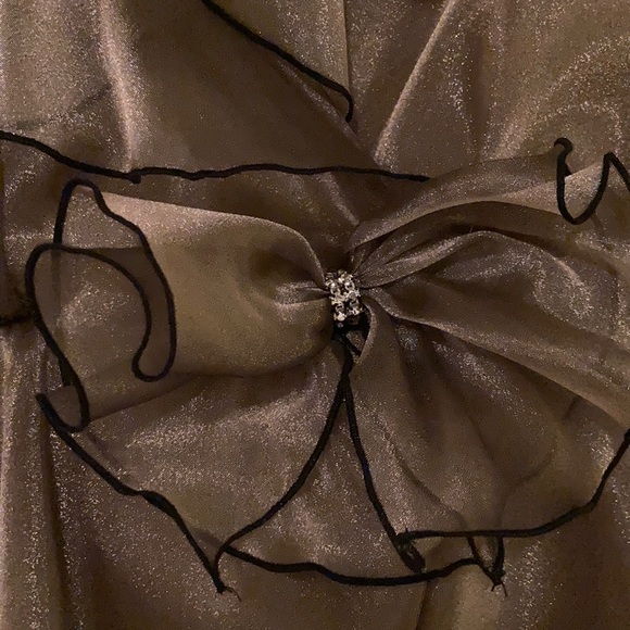 Organza peplum top - Picture 2 of 5